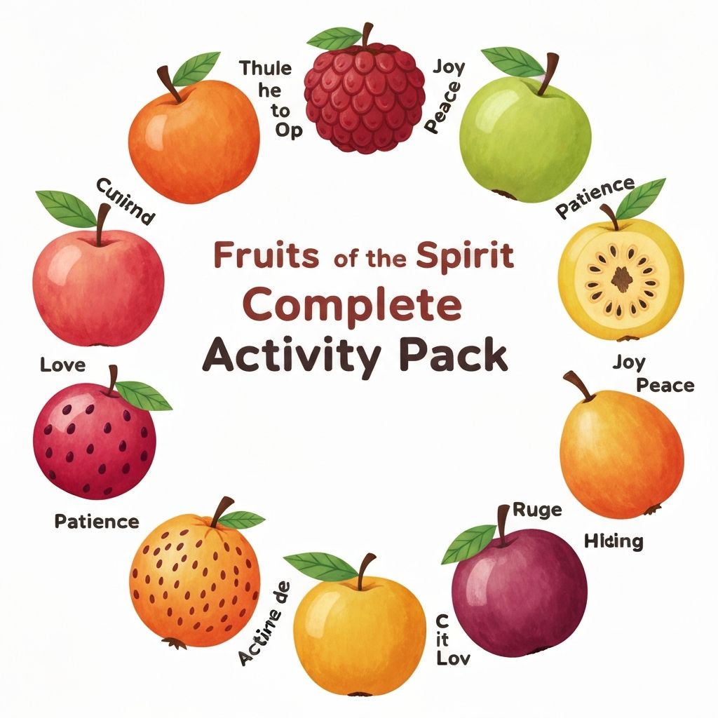 Fruits of the Spirit Complete Activity Pack
